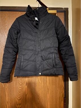 Columbia Black Quilted Puffer Jacket- Size XS